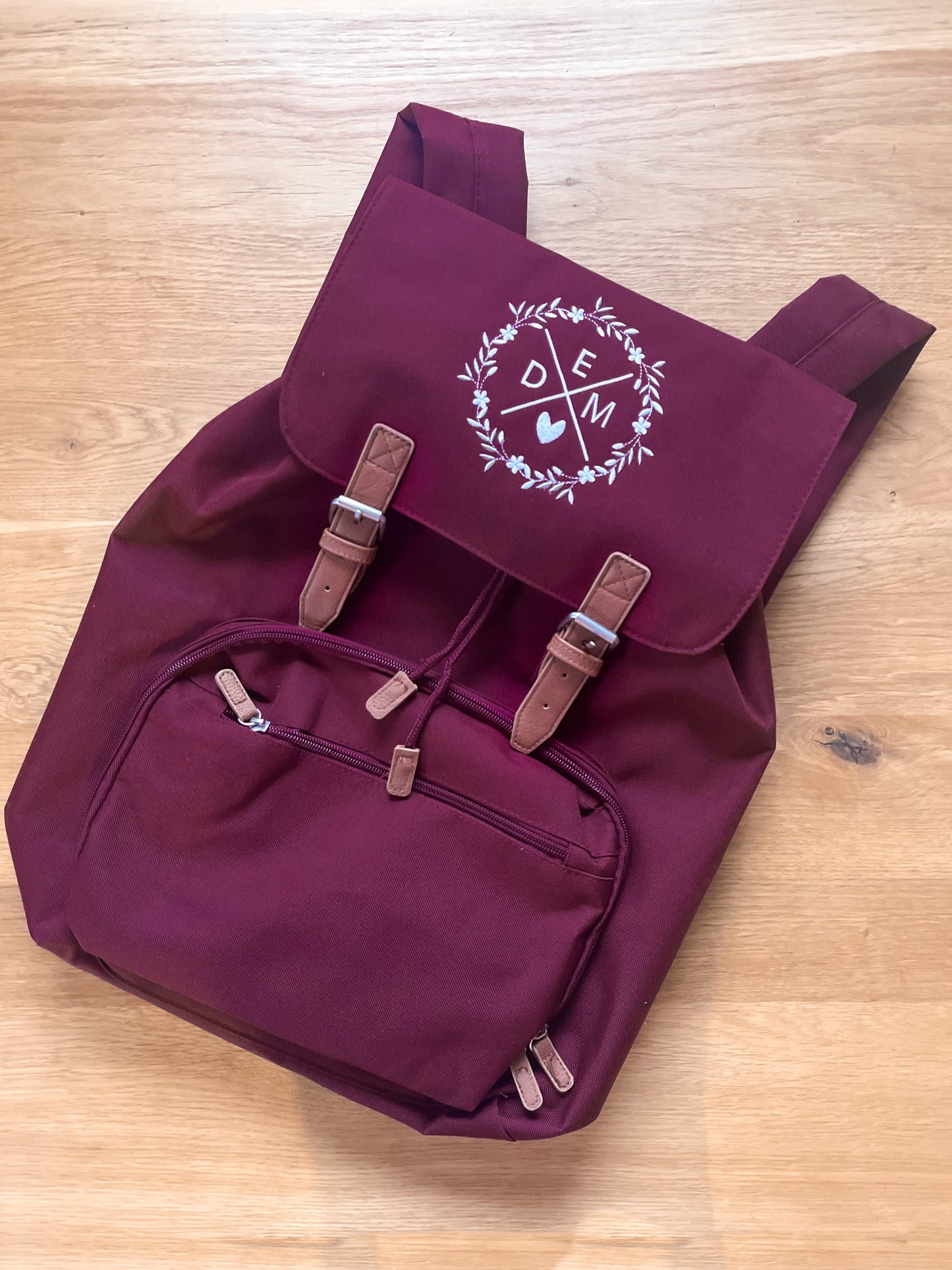 Vintage Rucksack •Familienlogo•