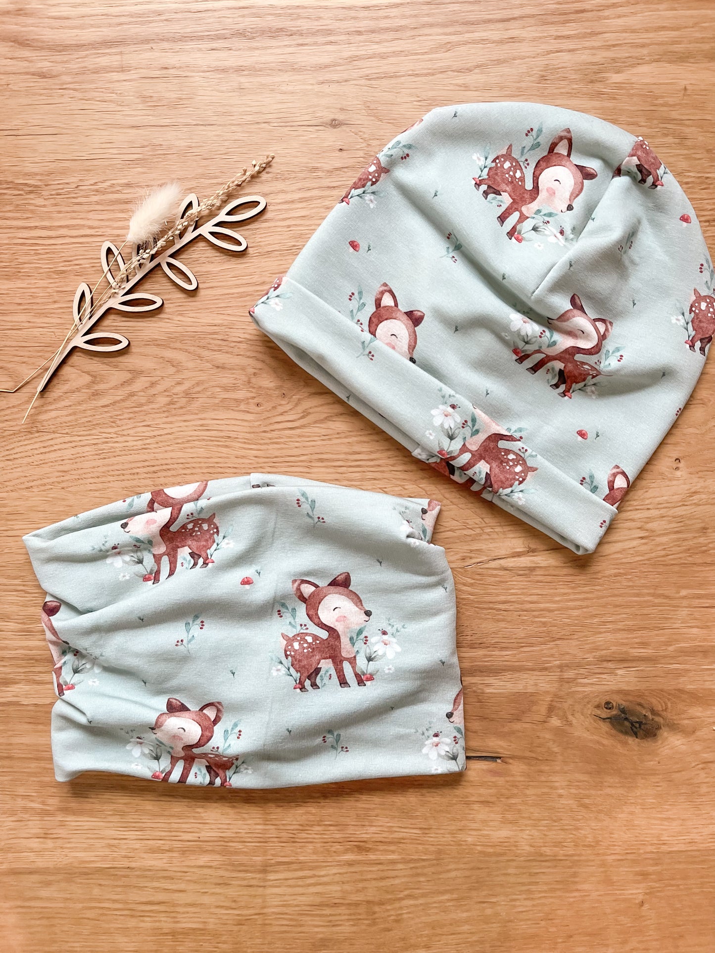 Haube/Beanie aus Jersey
