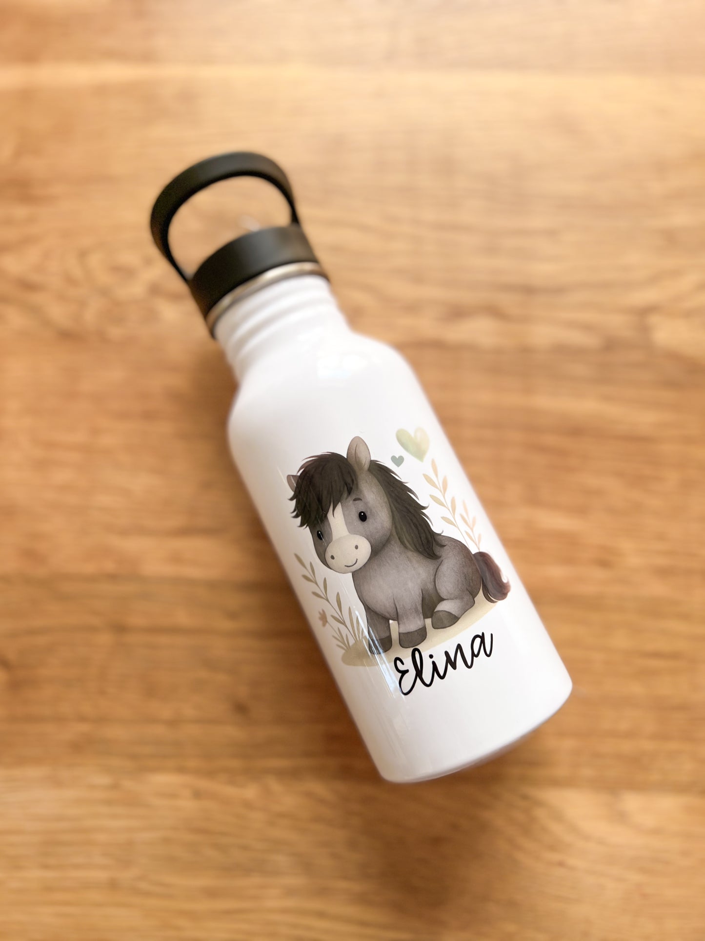 Edelstahlflasche 500ml •Pony Finn - Du bist großartig•
