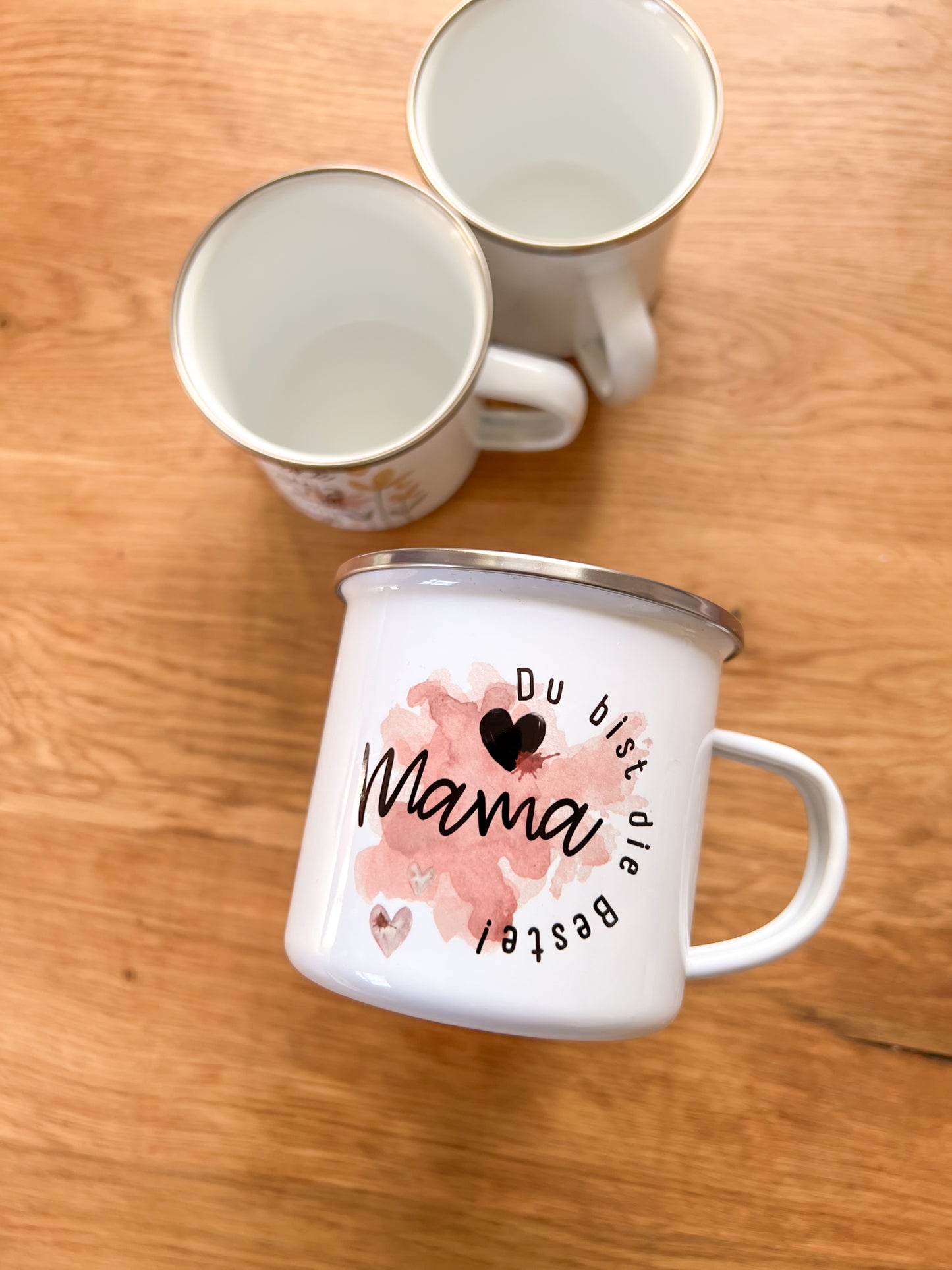 Emaille Häferl •Mama - du bist die Beste•