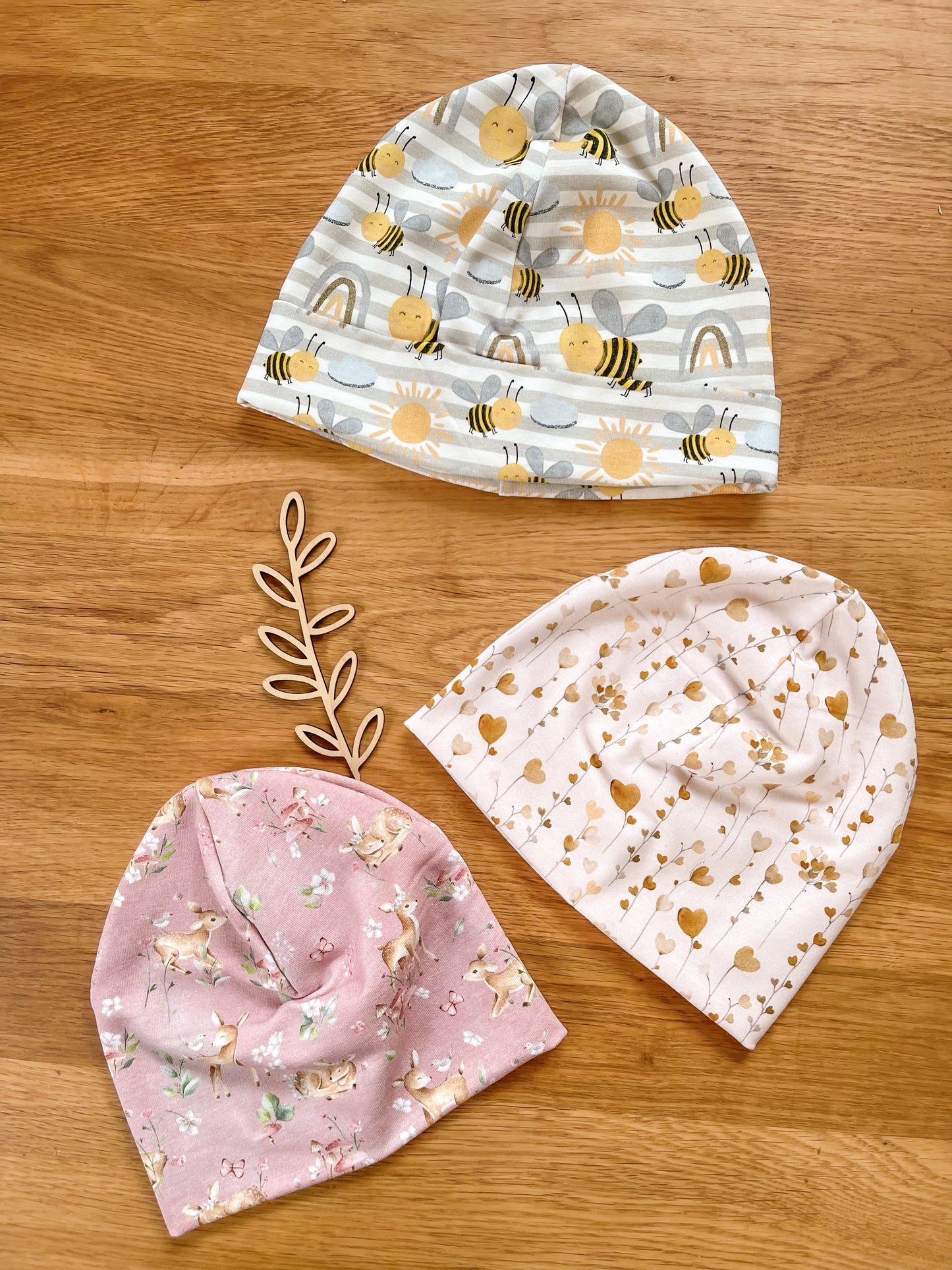 Haube/Beanie aus Jersey