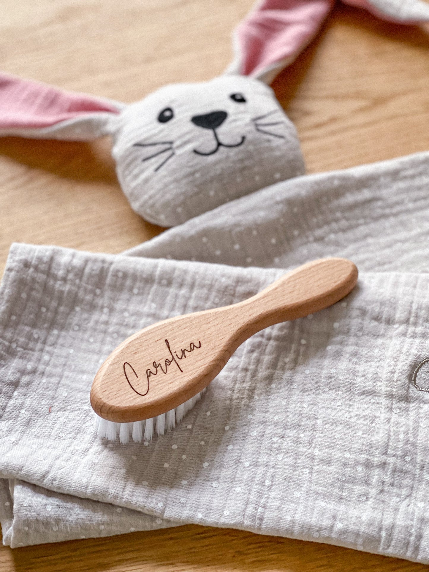 Babyhaarbürste mit Namen