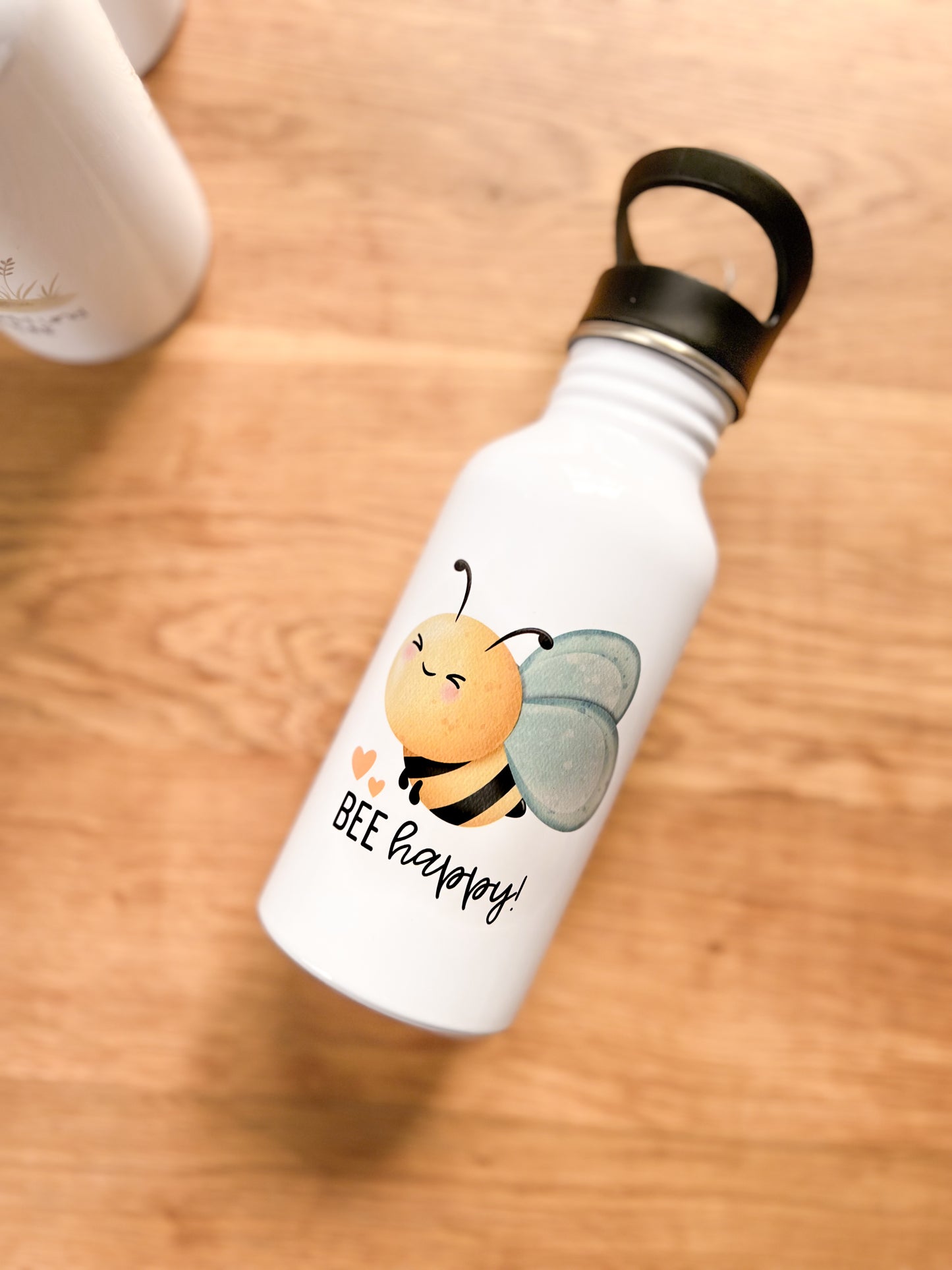 Edelstahlflasche 500ml •Biene - Bee Happy•