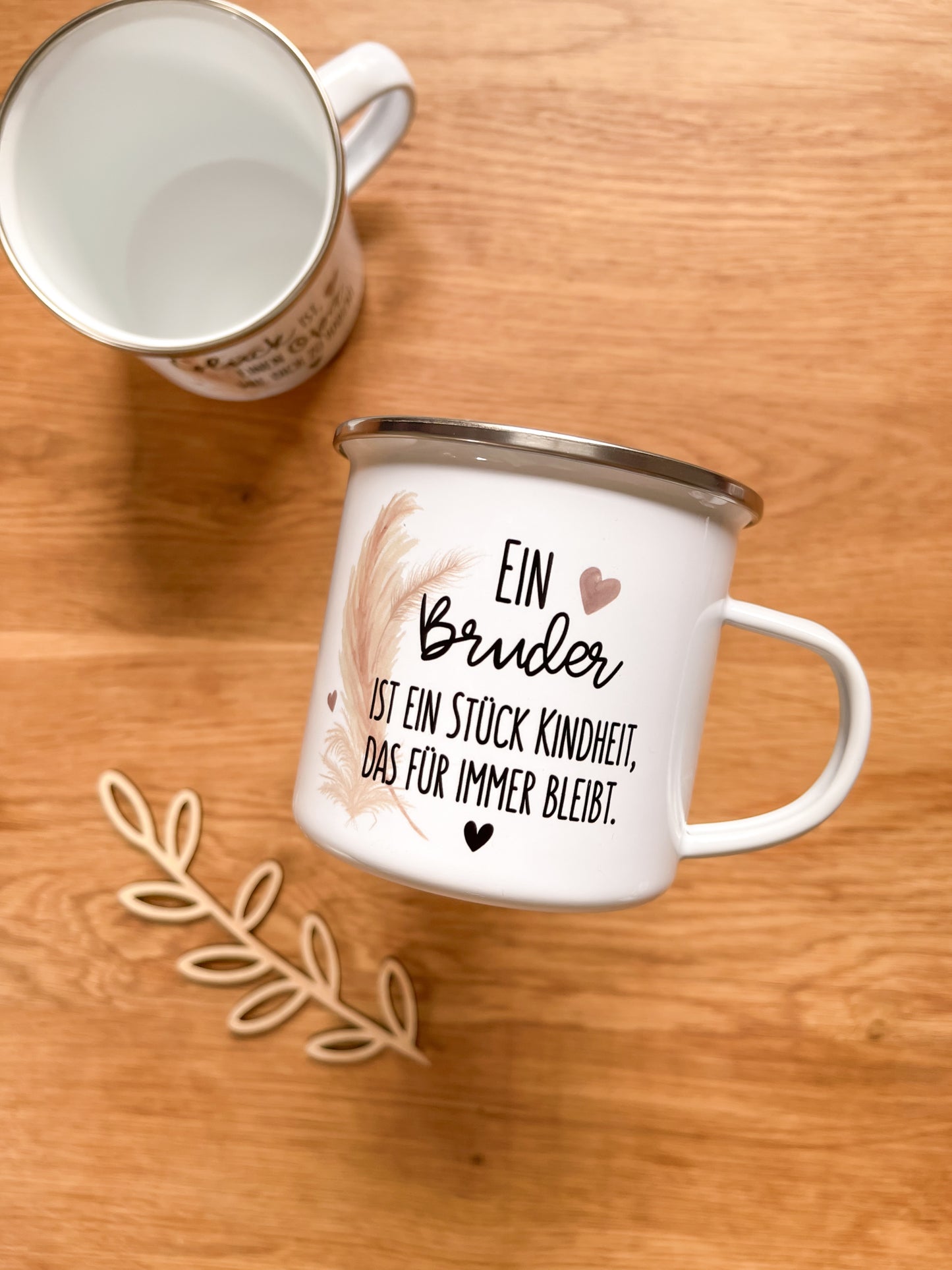 Emaille Häferl •Ein Bruder•