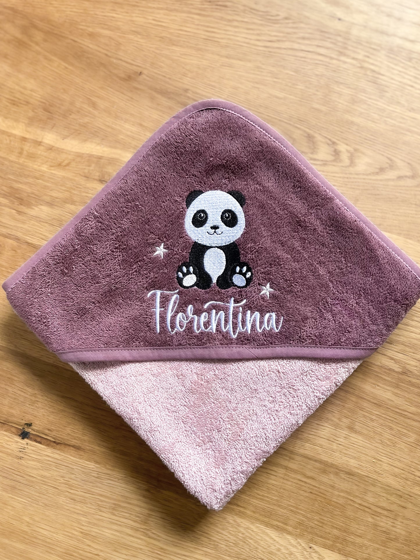 Kapuzenhandtuch 80x80cm Tiermotive