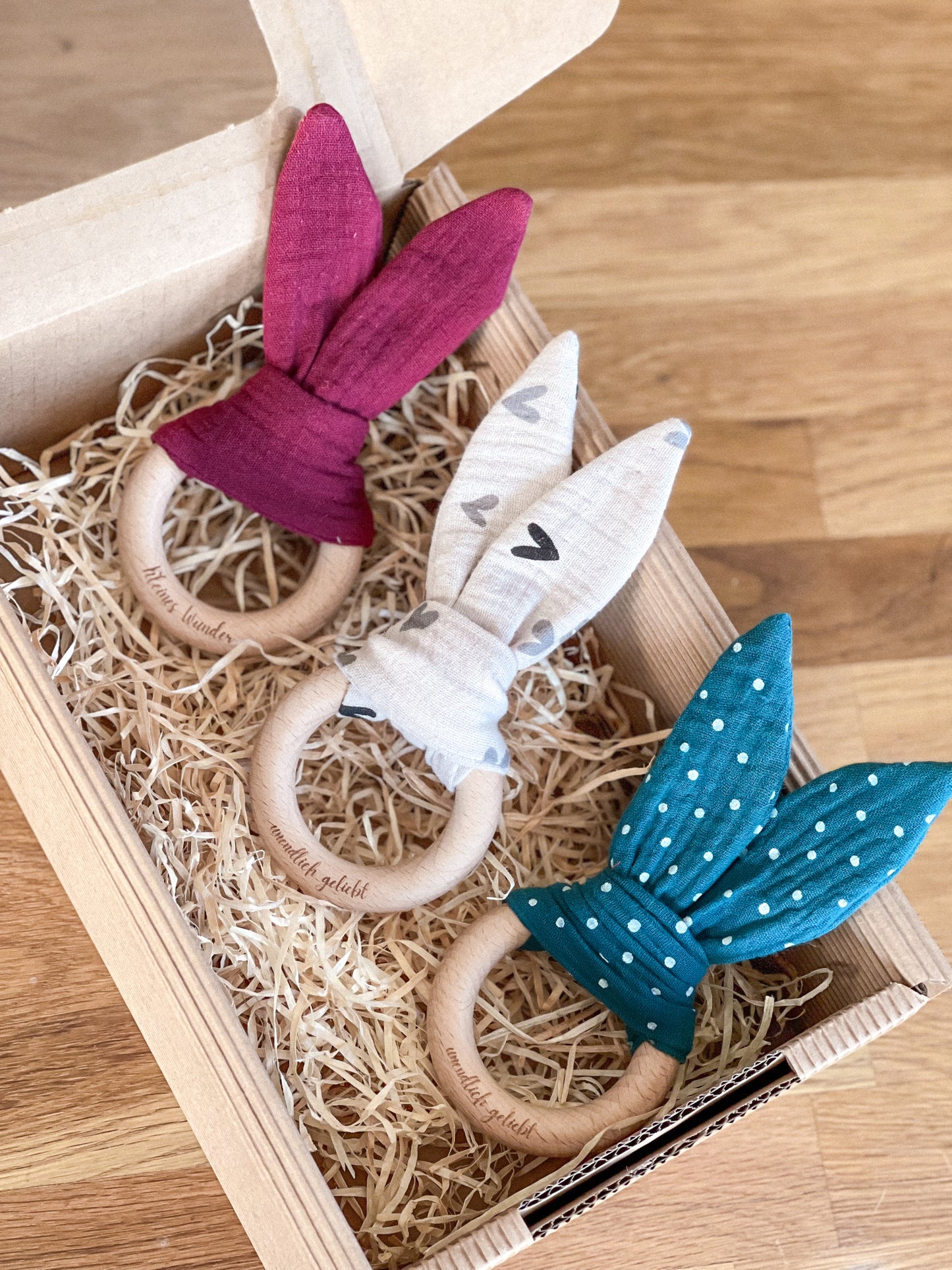 Beissring mit Knisterohren