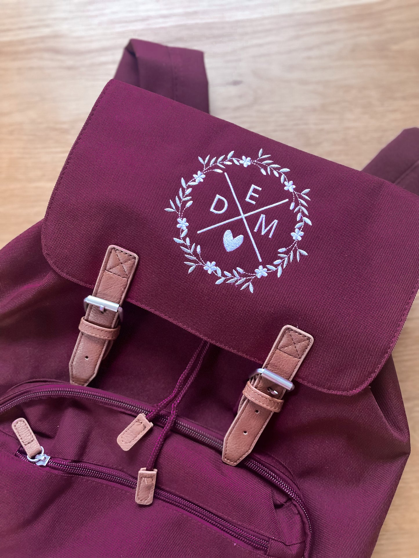 Vintage Rucksack •Familienlogo•