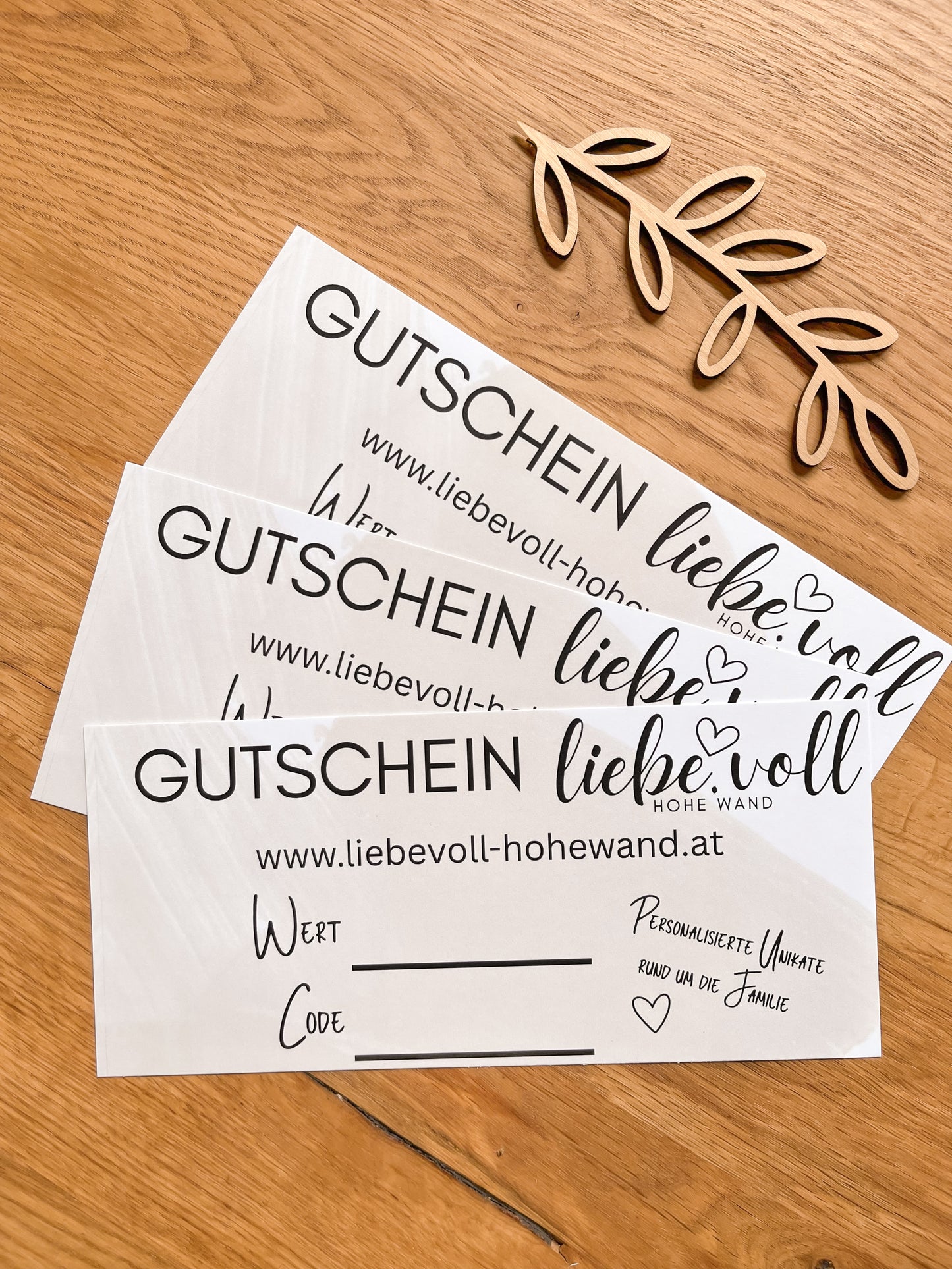 liebe.voll Gutschein