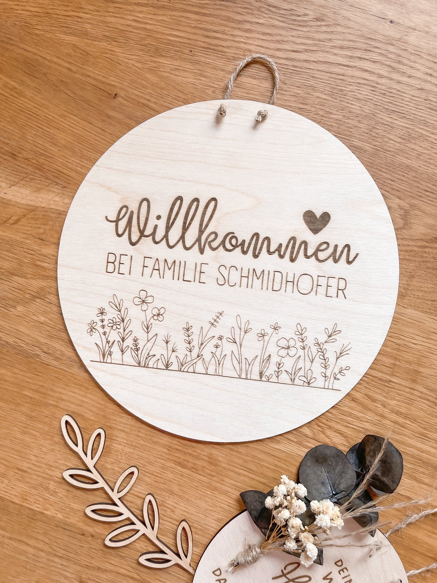 Willkommensschilder