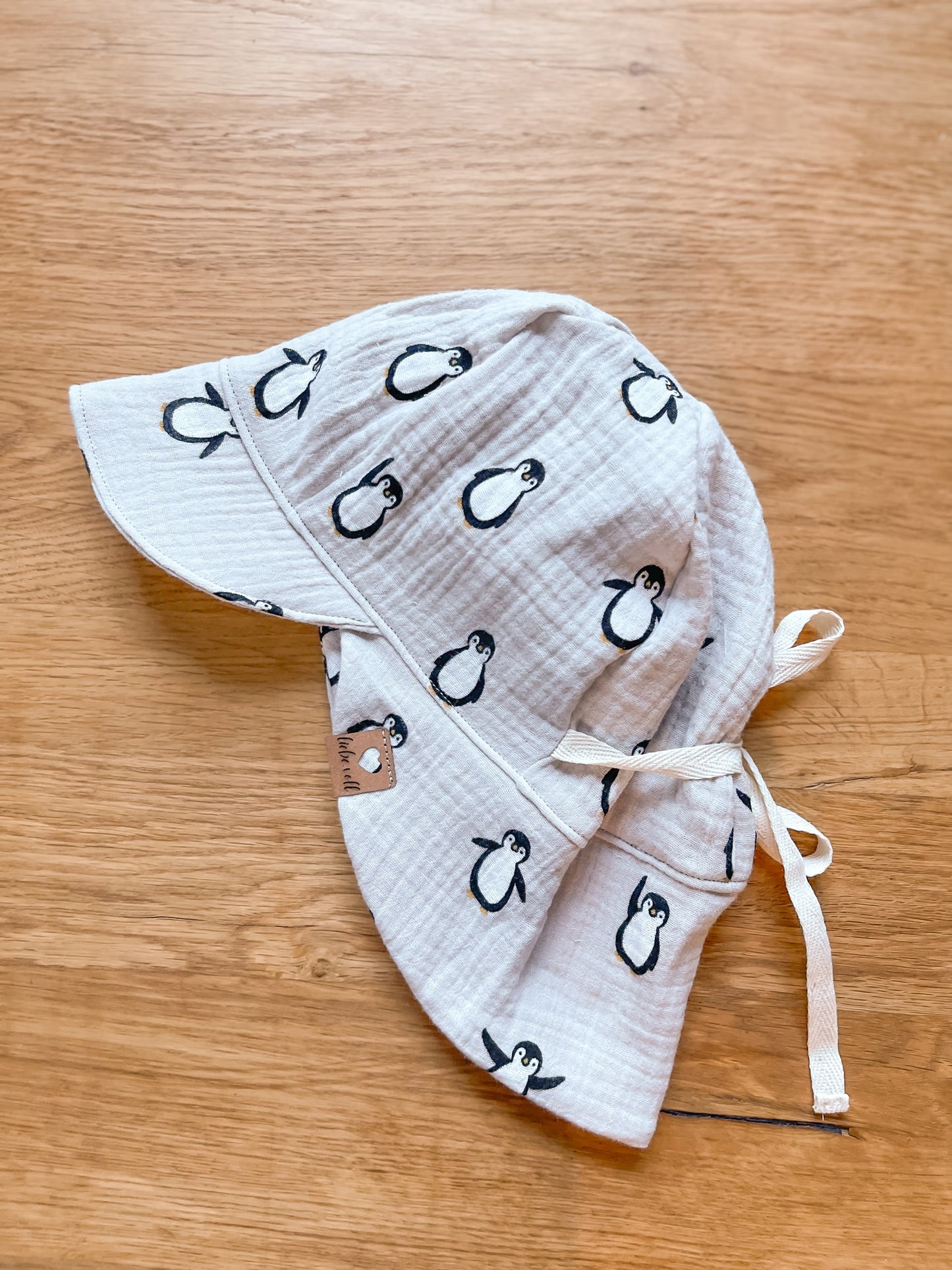 Musselin Schirmmütze