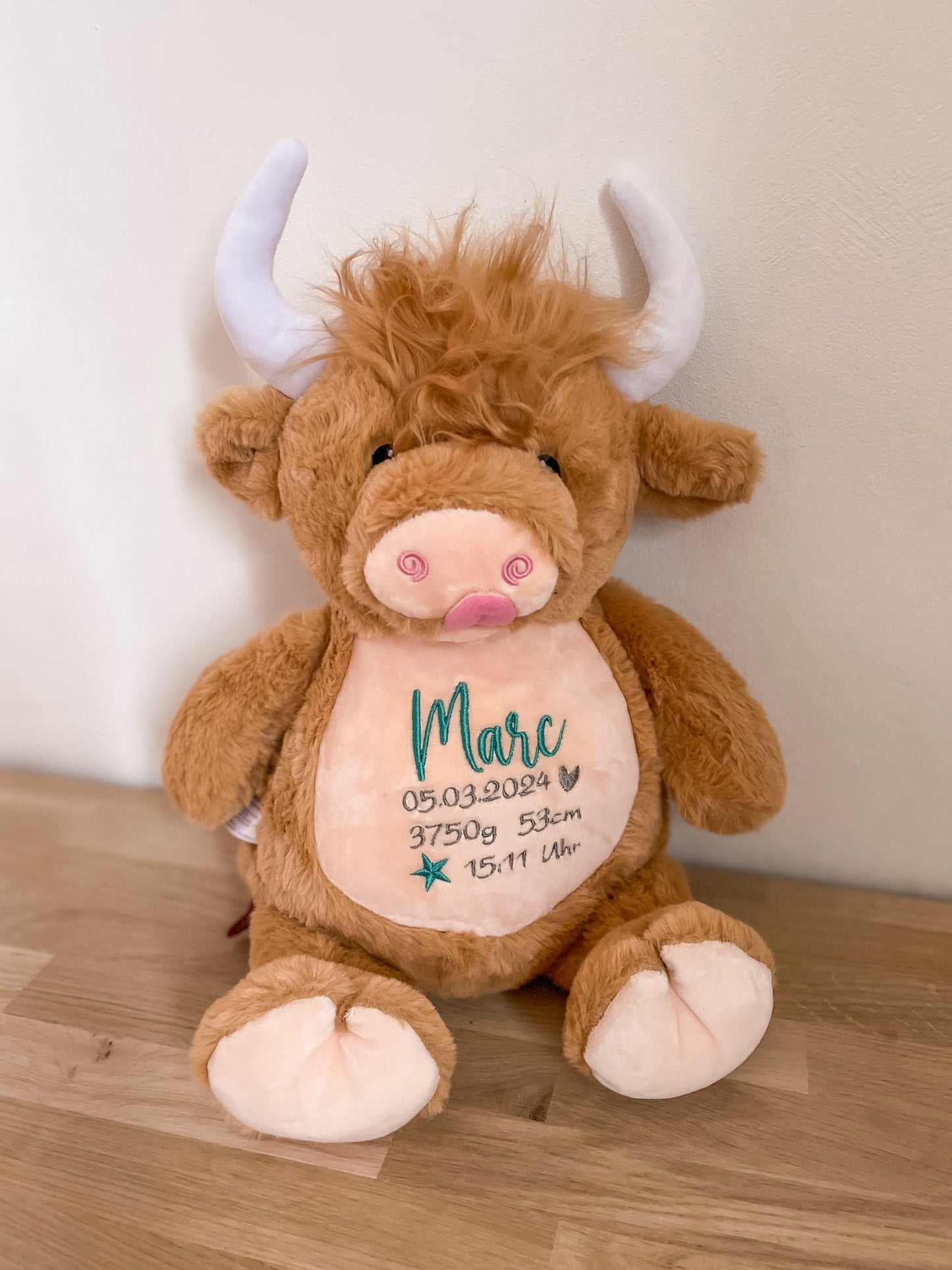 Kuscheltier mit Personalisierung