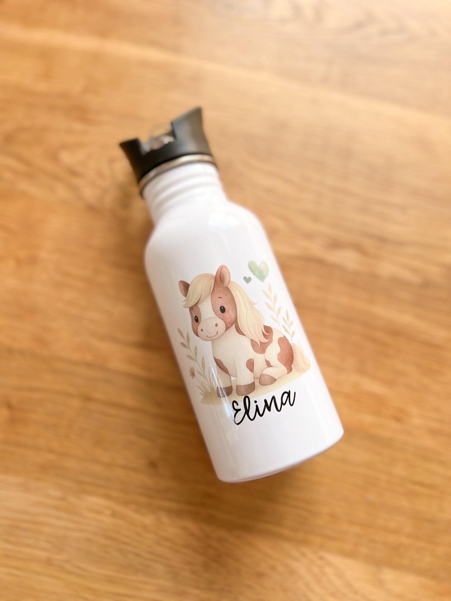 Edelstahlflasche 500ml •Pony Leo - Du bist großartig•