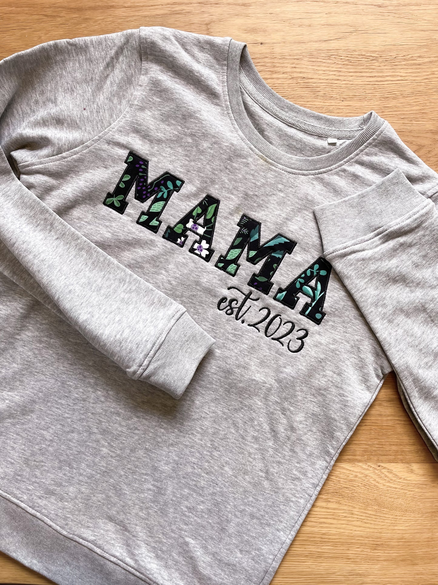 Pullover MAMA est. Jahreszahl