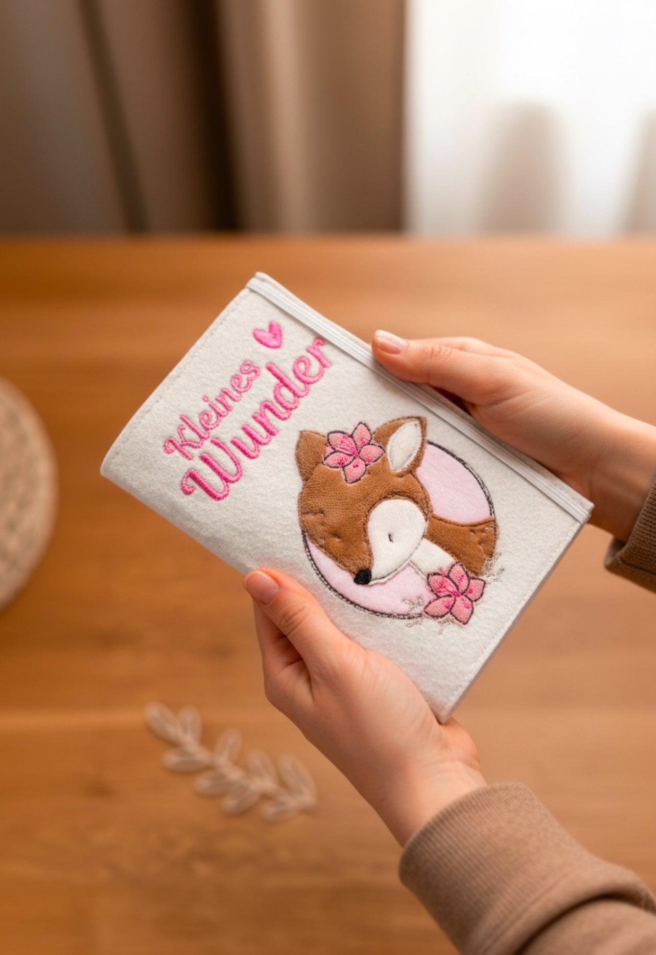Mutter-Kind-Pass Hülle •Reh•