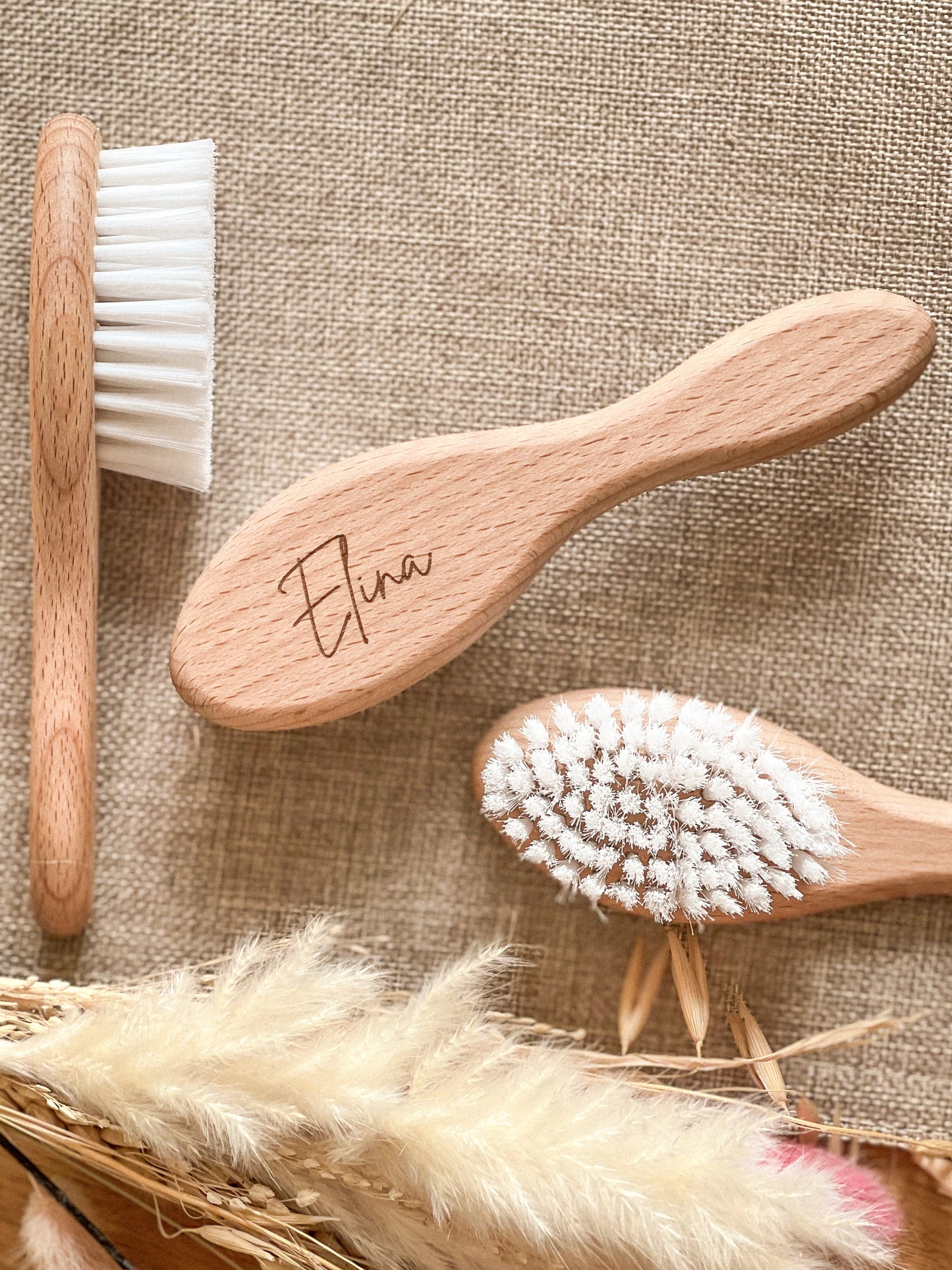 Babyhaarbürste mit Namen