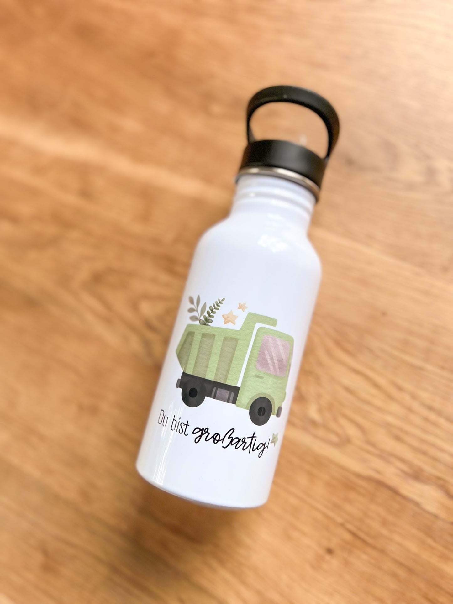 Edelstahlflasche 500ml •Laster - Du bist großartig•