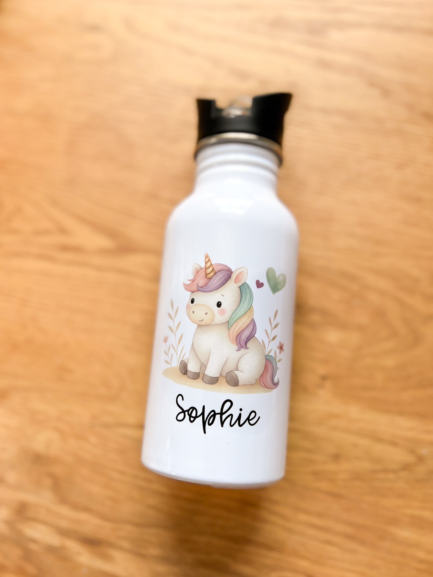 Edelstahlflasche 500ml •Einhorn•