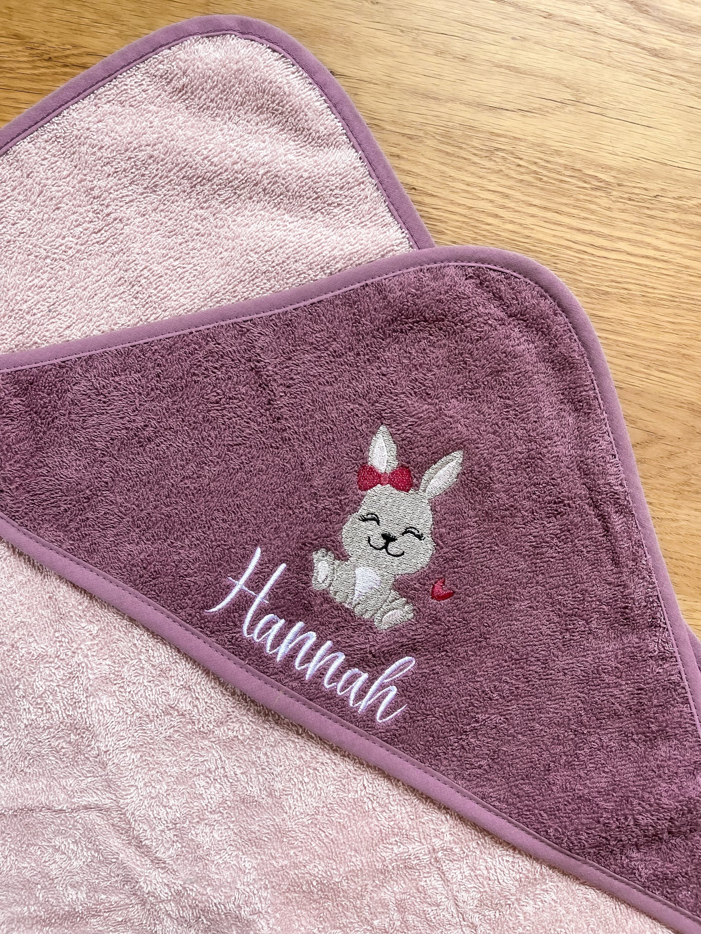 Kapuzenhandtuch 80x80cm Tiermotive