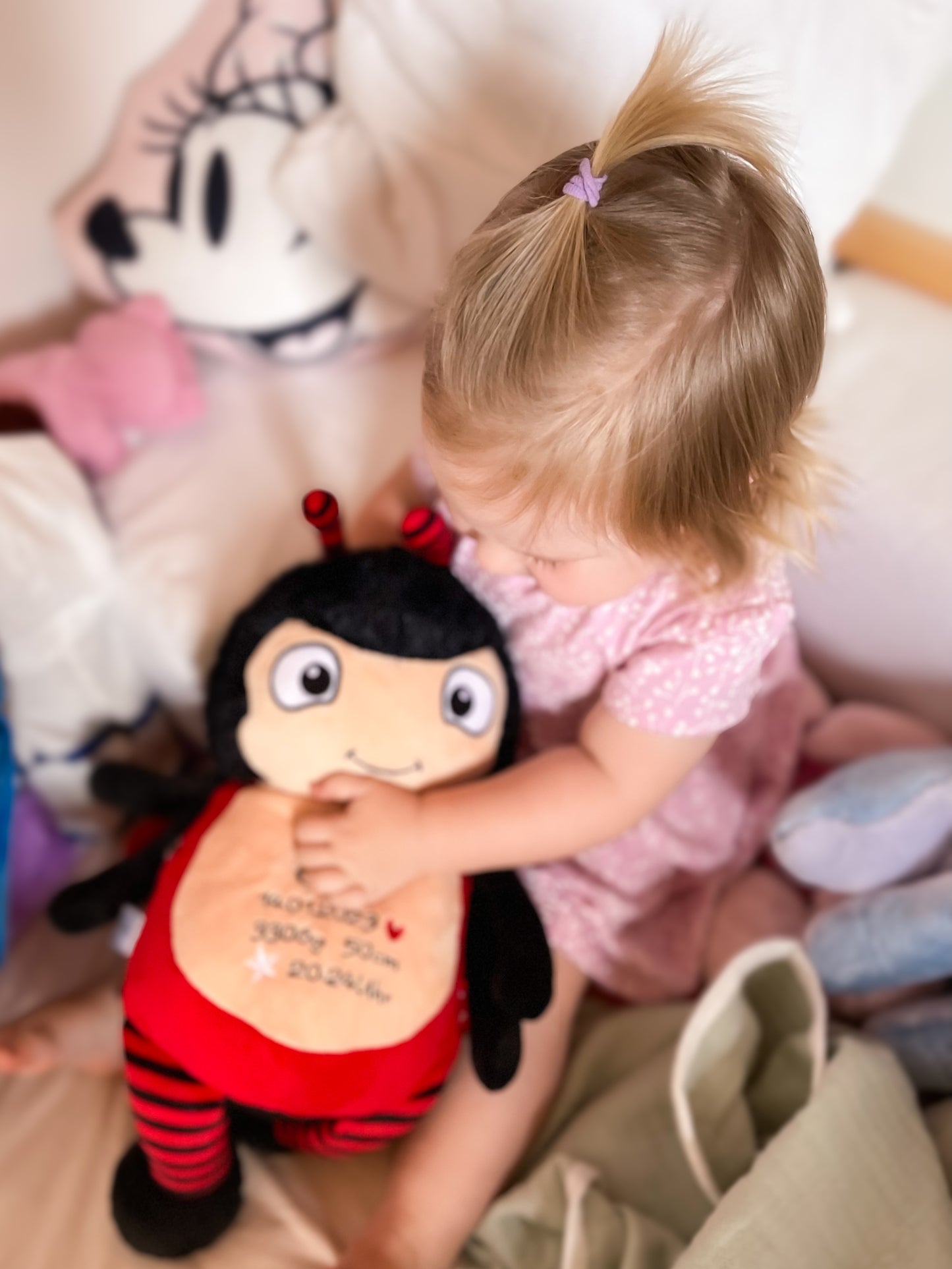 Kuscheltier mit Personalisierung