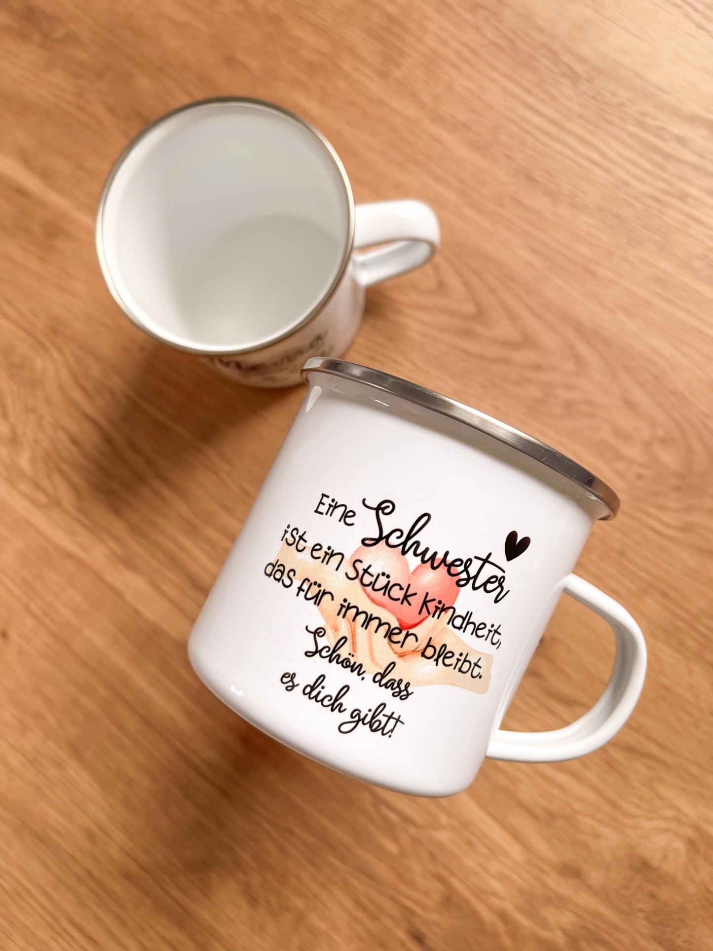 Emaille Häferl •Schwester•