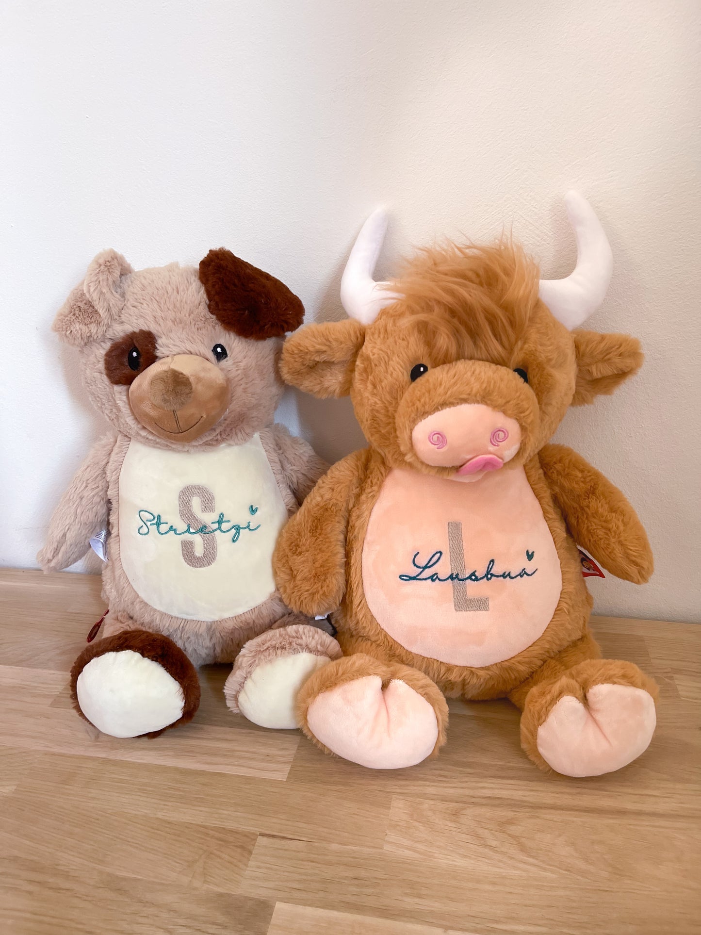 Kuscheltier mit Personalisierung