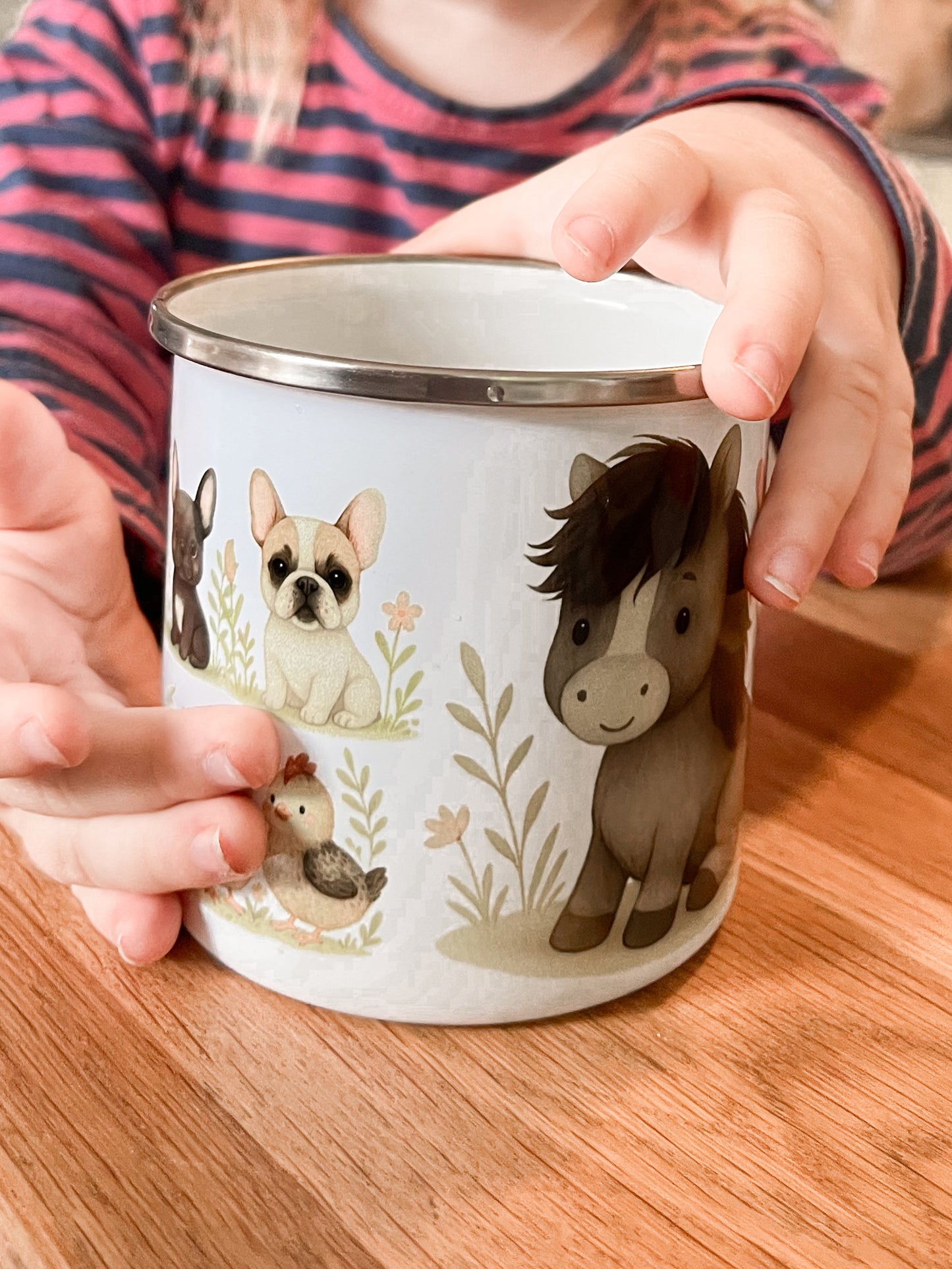 Emaille Häferl •Haustier(e)•