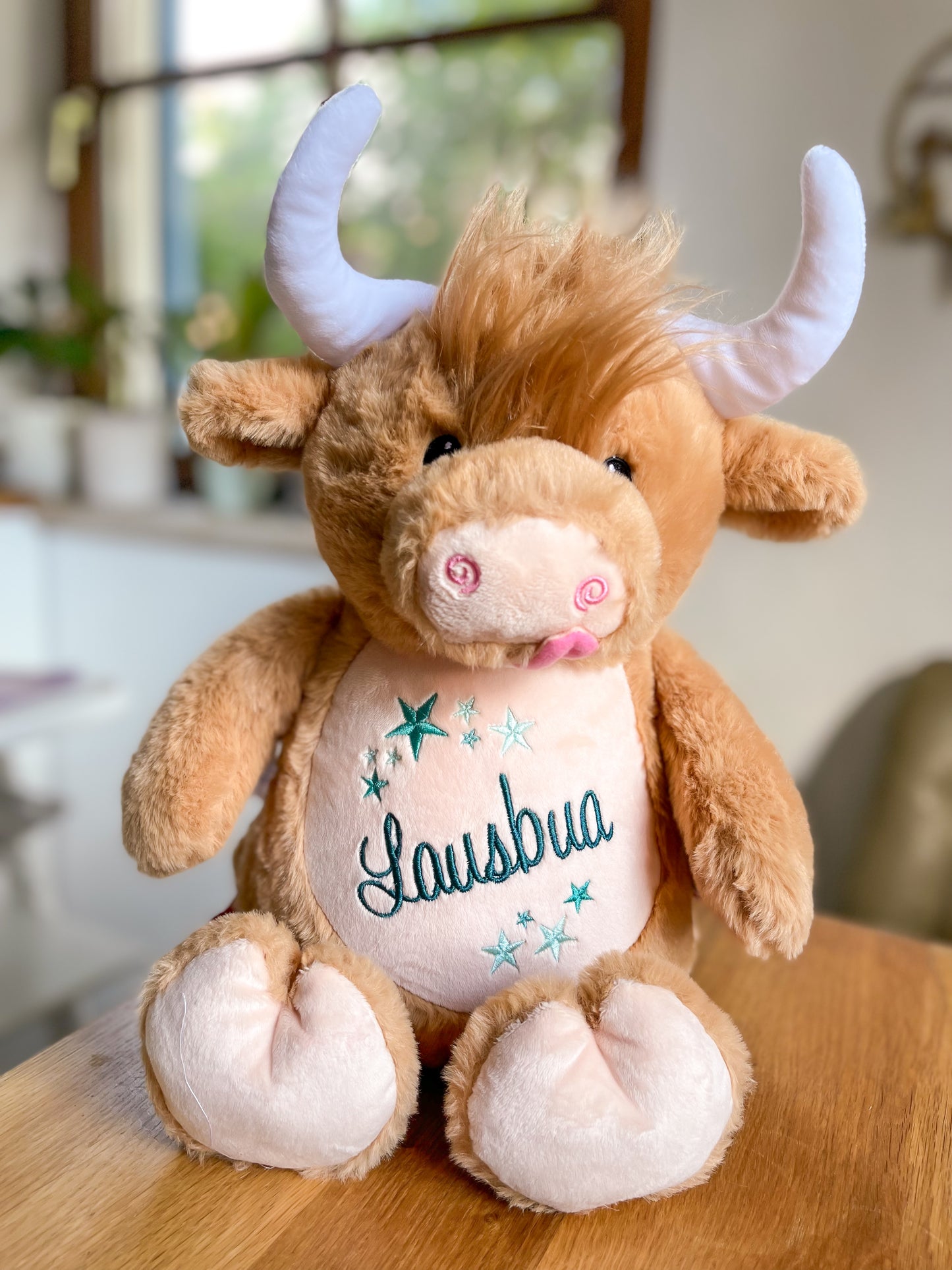 Kuscheltier mit Personalisierung