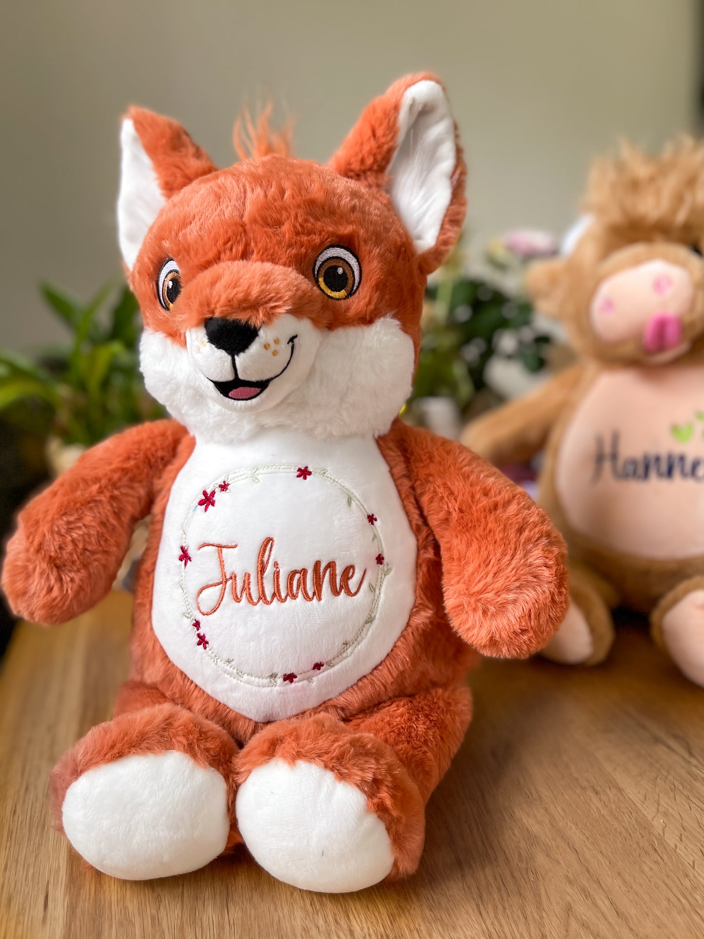 Kuscheltier mit Personalisierung