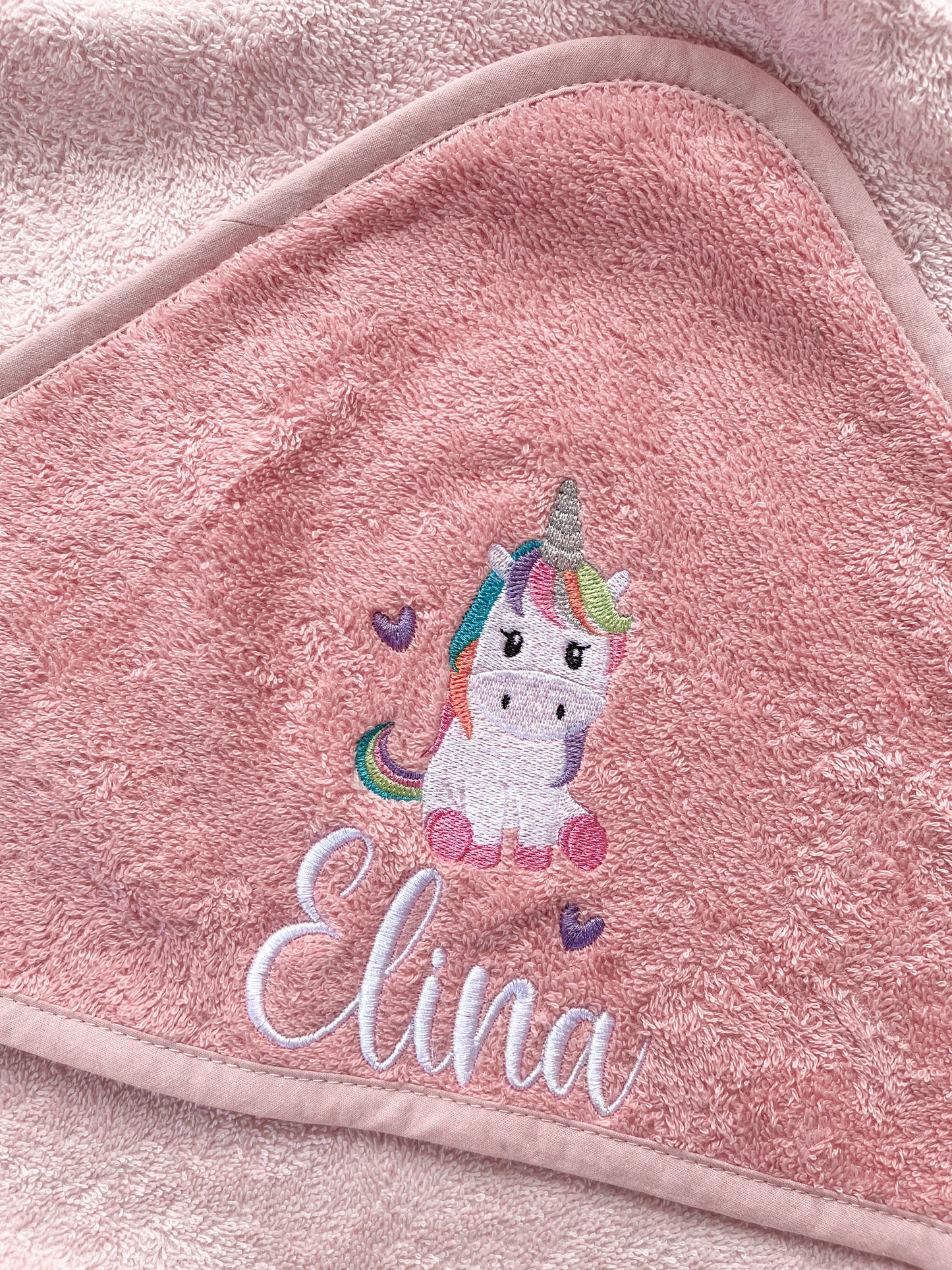 Kapuzenhandtuch 80x80cm Tiermotive