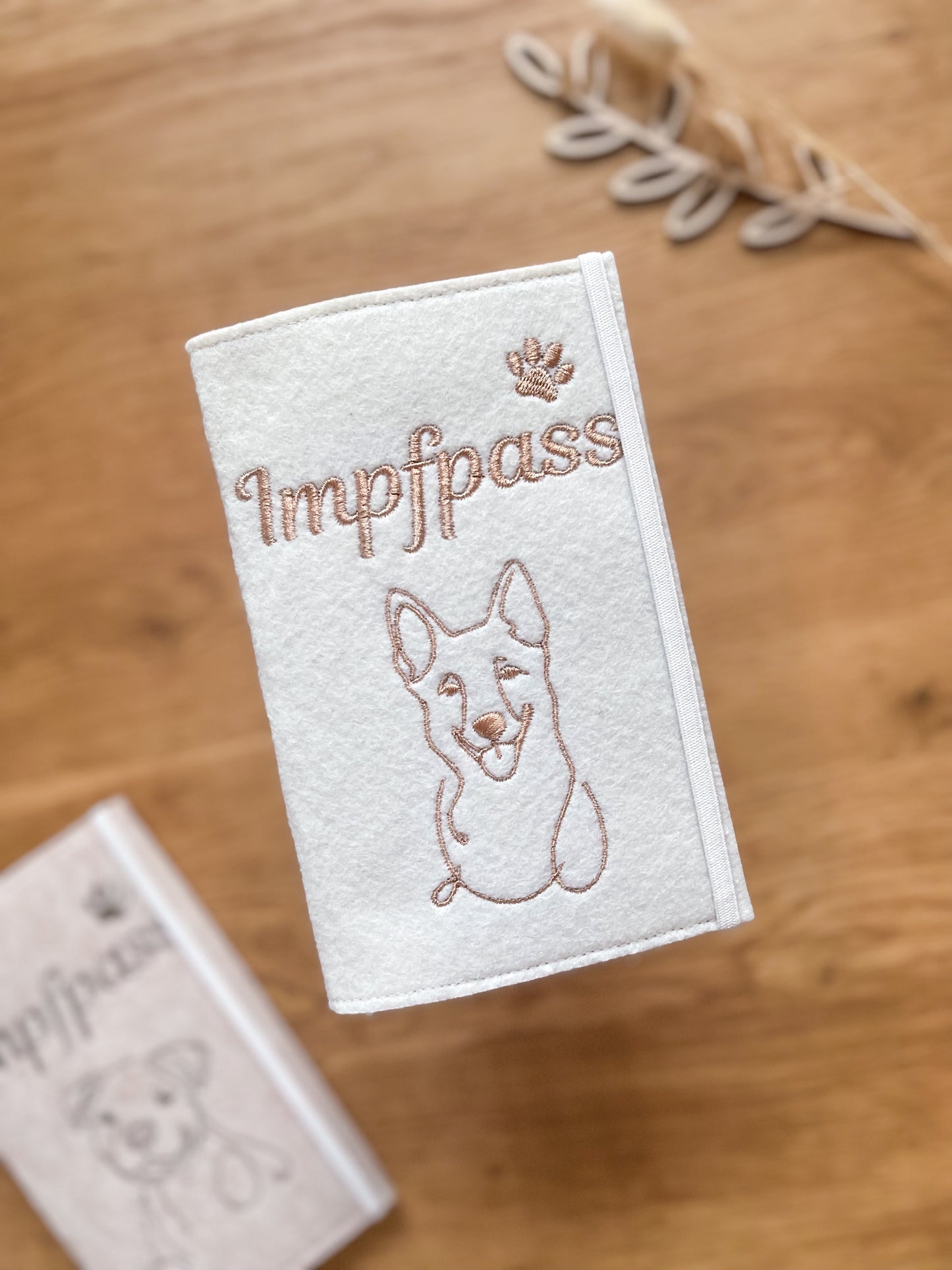 Heimtierausweis/Impfpass Hülle Lineart Tiermotiv