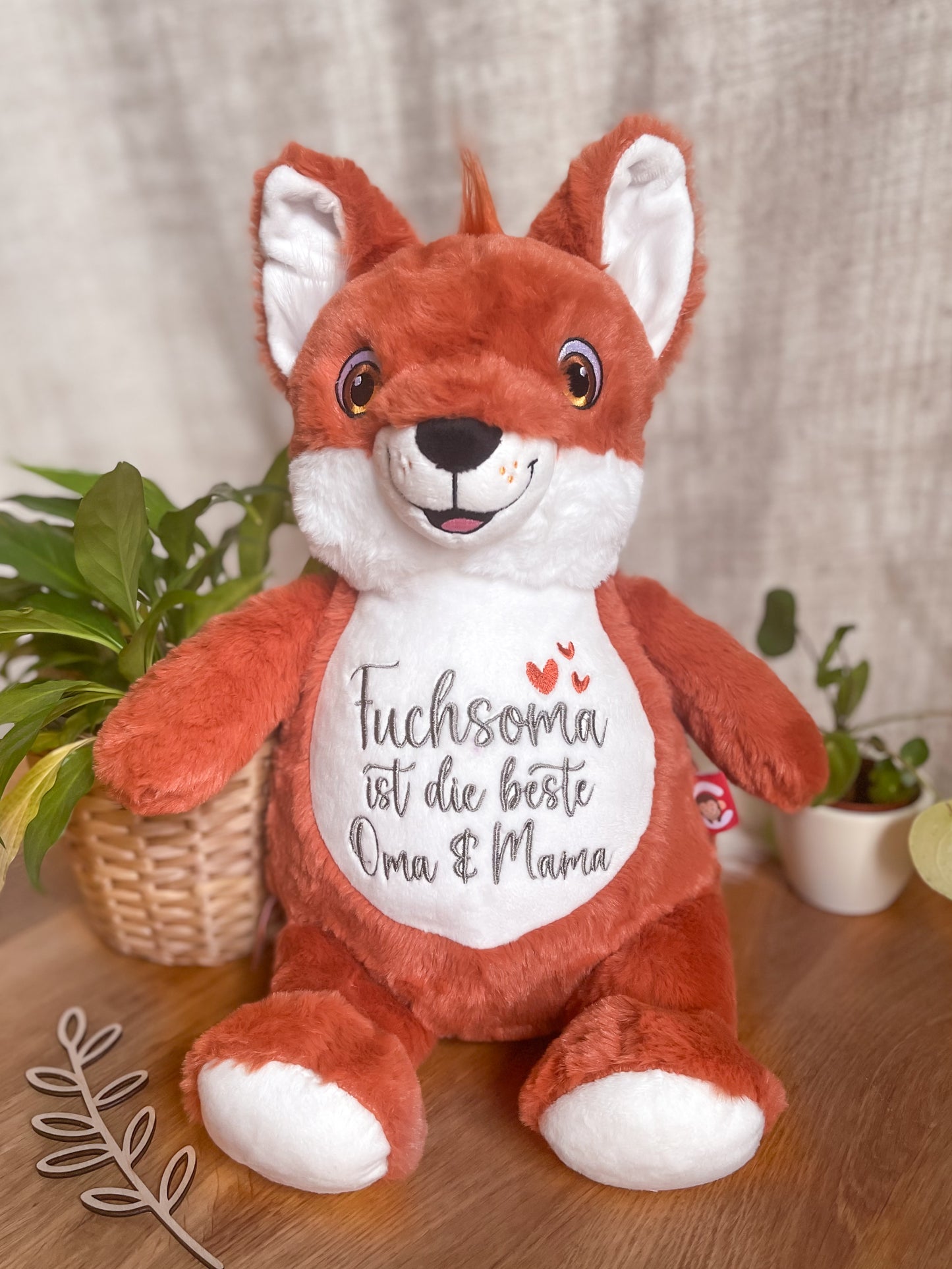 Kuscheltier mit Personalisierung