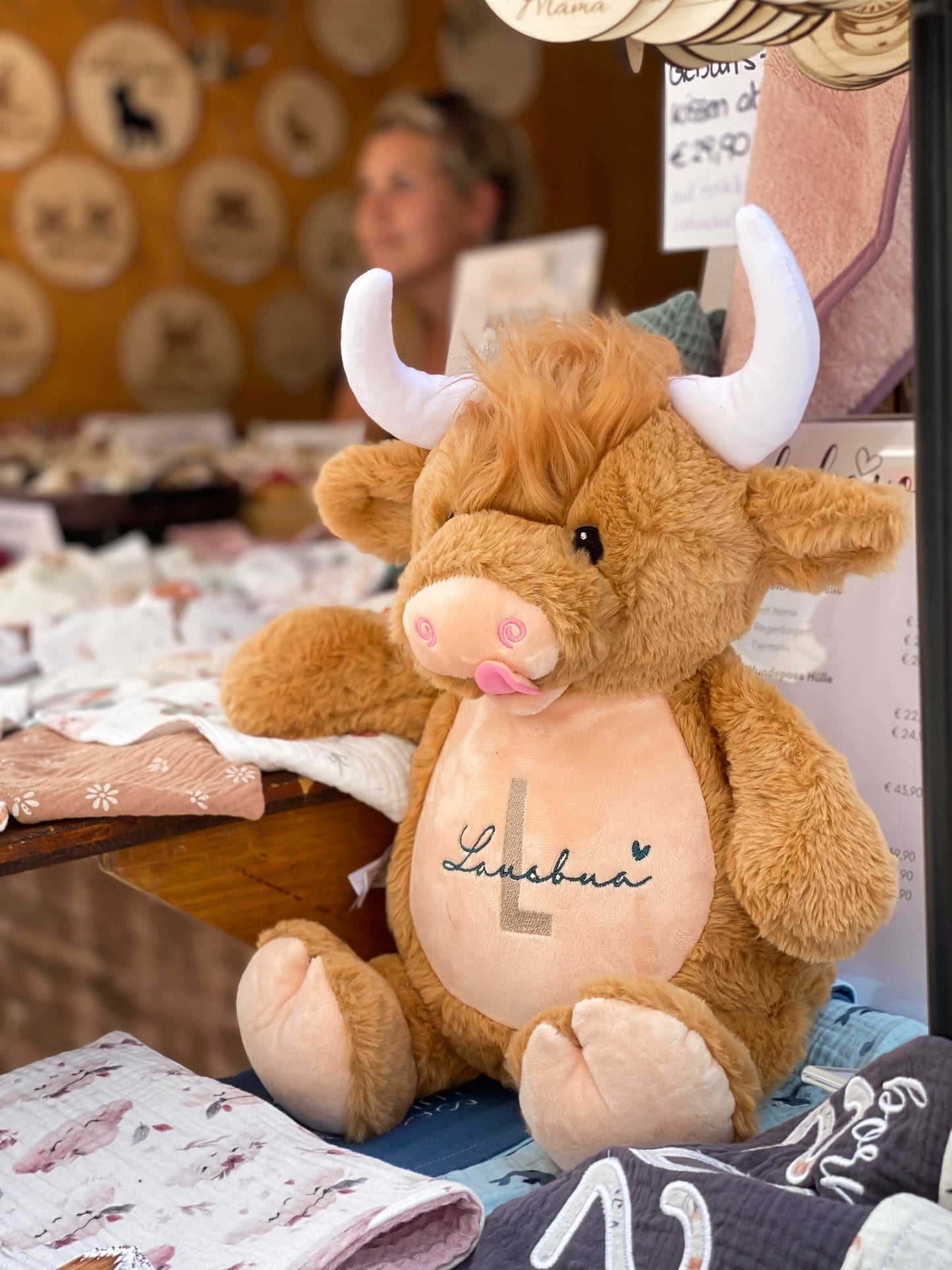 Kuscheltier mit Personalisierung