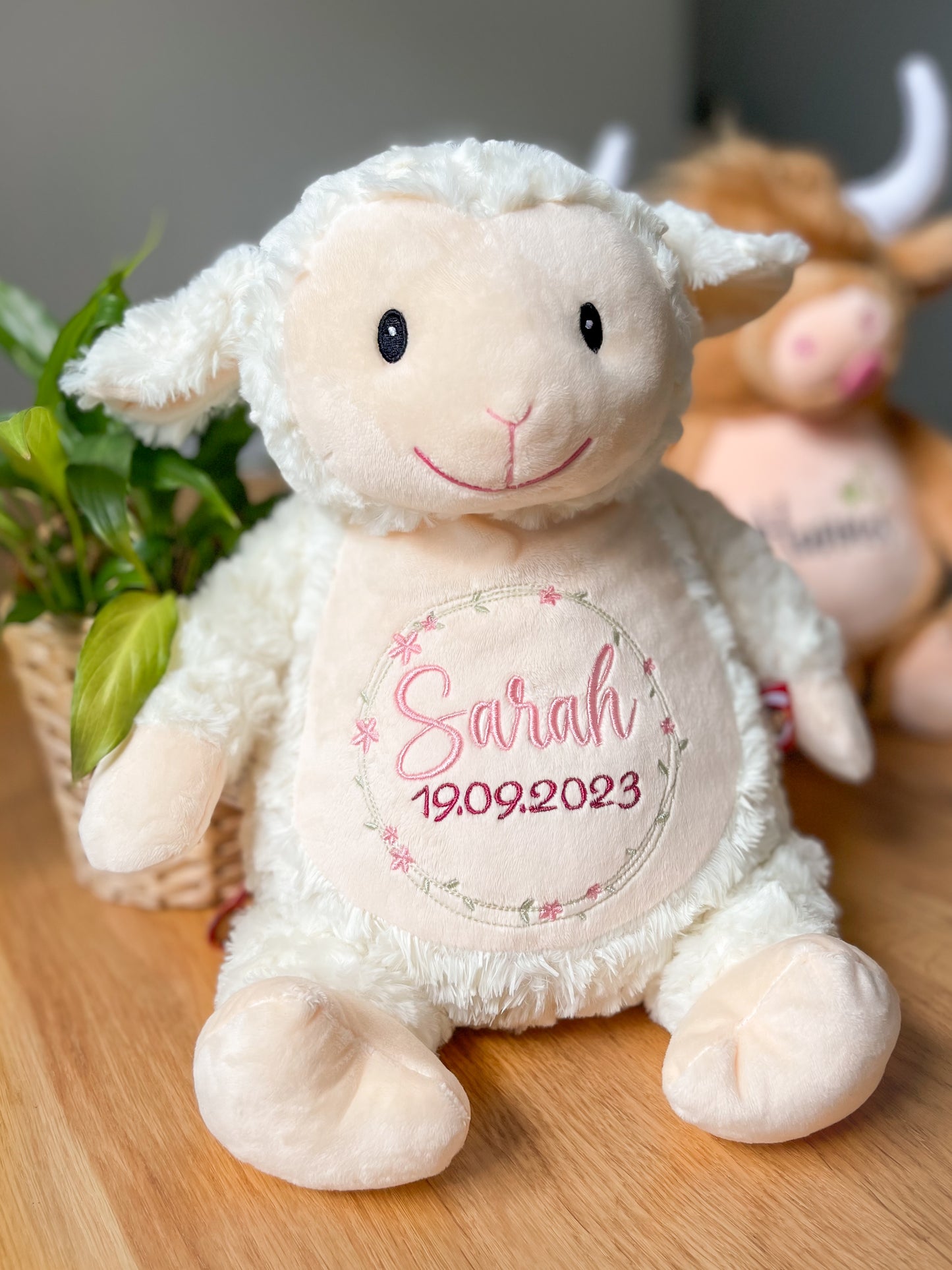 Kuscheltier mit Personalisierung