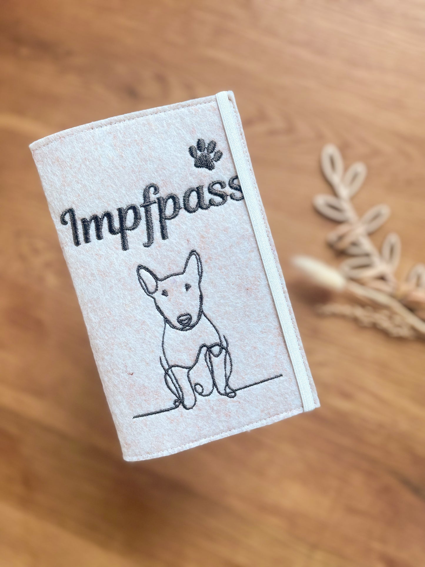 Heimtierausweis/Impfpass Hülle Lineart Tiermotiv