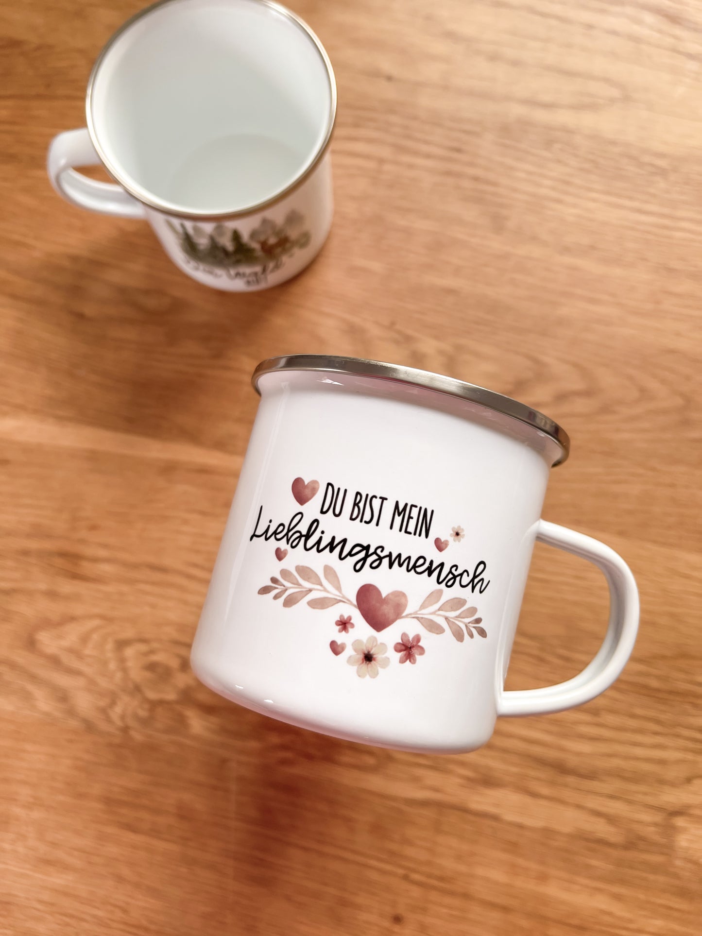 Emaille Häferl •Du bist mein Lieblingsmensch•