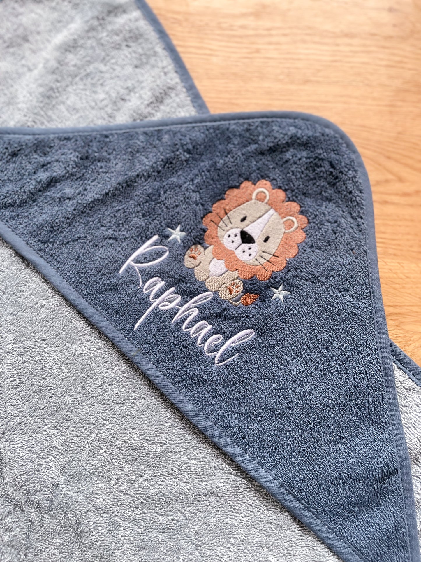 Kapuzenhandtuch 80x80cm Tiermotive