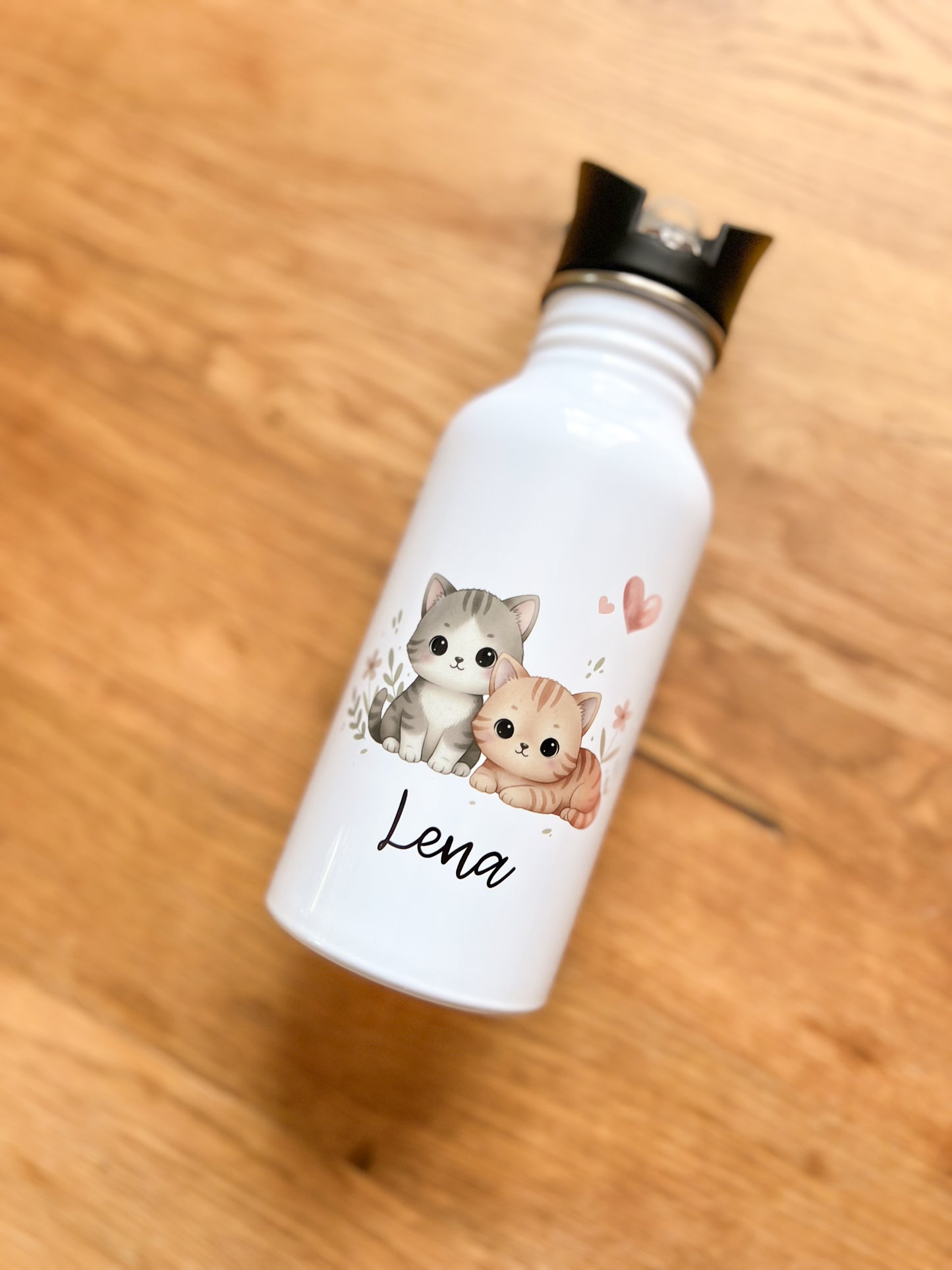 Edelstahlflasche 500ml •Kätzchen•