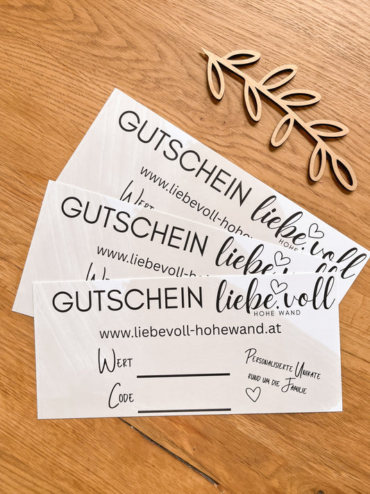 liebe.voll Gutschein