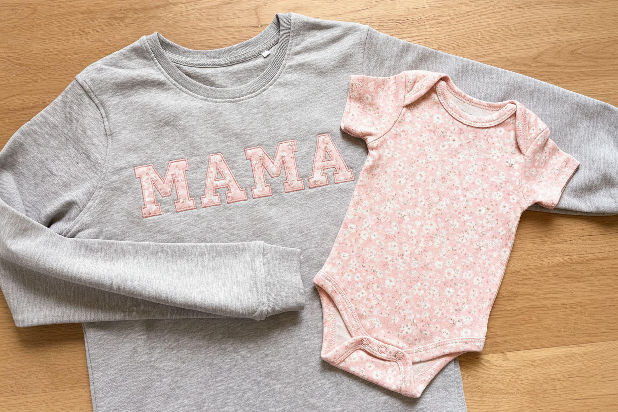 Pullover MAMA Upcycling Babybody